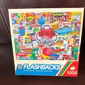 Master Pieces Flashbacks let the good times roll 1000-Piece Puzzle.